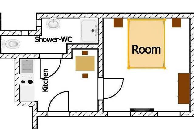 Vaci Street Downtown Apartments Будапеща Стая снимка