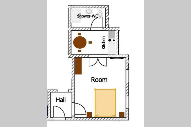 Vaci Street Downtown Apartments Будапеща Стая снимка